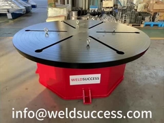 Οριζόντιο τραπέζι περιστροφής με προεπιλεγμένη γωνία περιστροφής μέσω PLC και ελέγχου με οθόνη αφής.